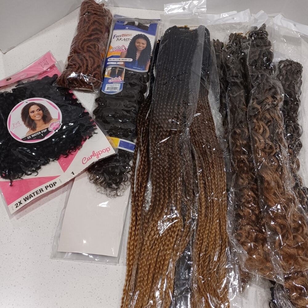 Variety Hair Extension 2X Water Pop Curly/Aruba Curl Braid